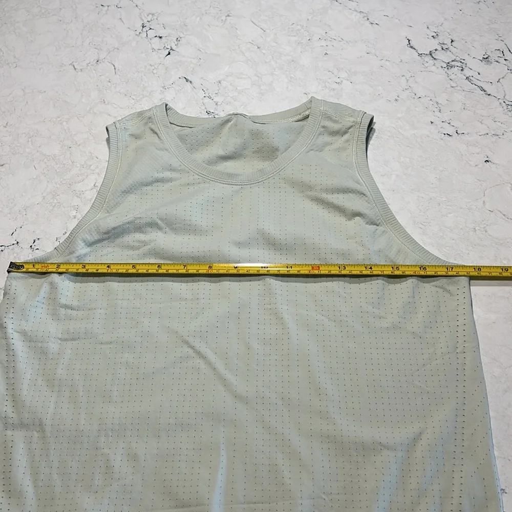 Athleta Light Sage Green Performance Tank Top - Picture 3 of 4